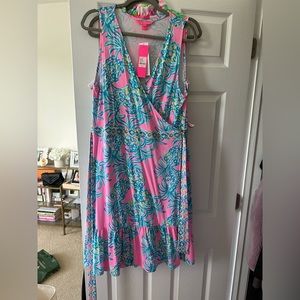 NWT Lilly Pulitzer XL Misha Wrap Dress